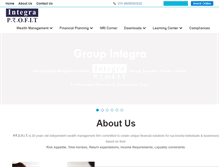 Tablet Screenshot of integraprofit.com